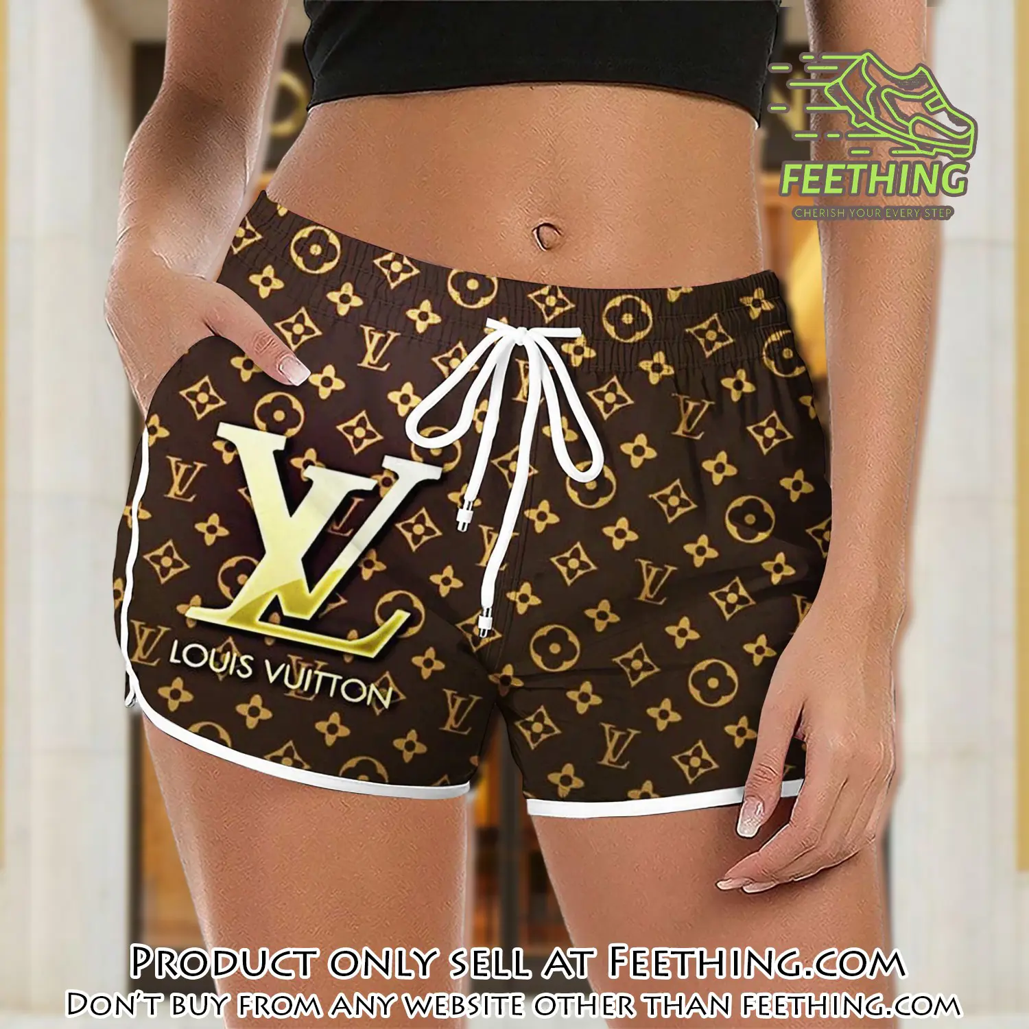 Limited edition lv women shorts lady beach shorts wms1021 ft5927694